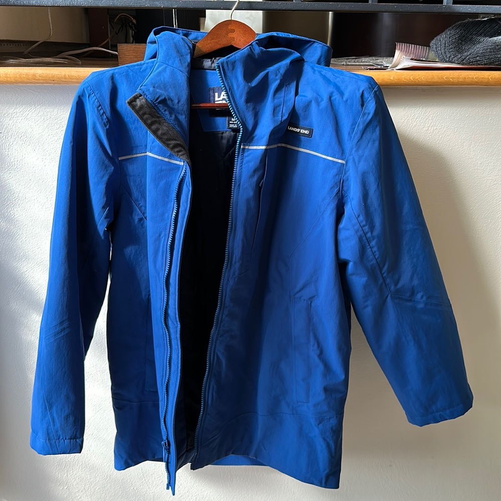 Lands' End Water Repellent Winter Jacket M